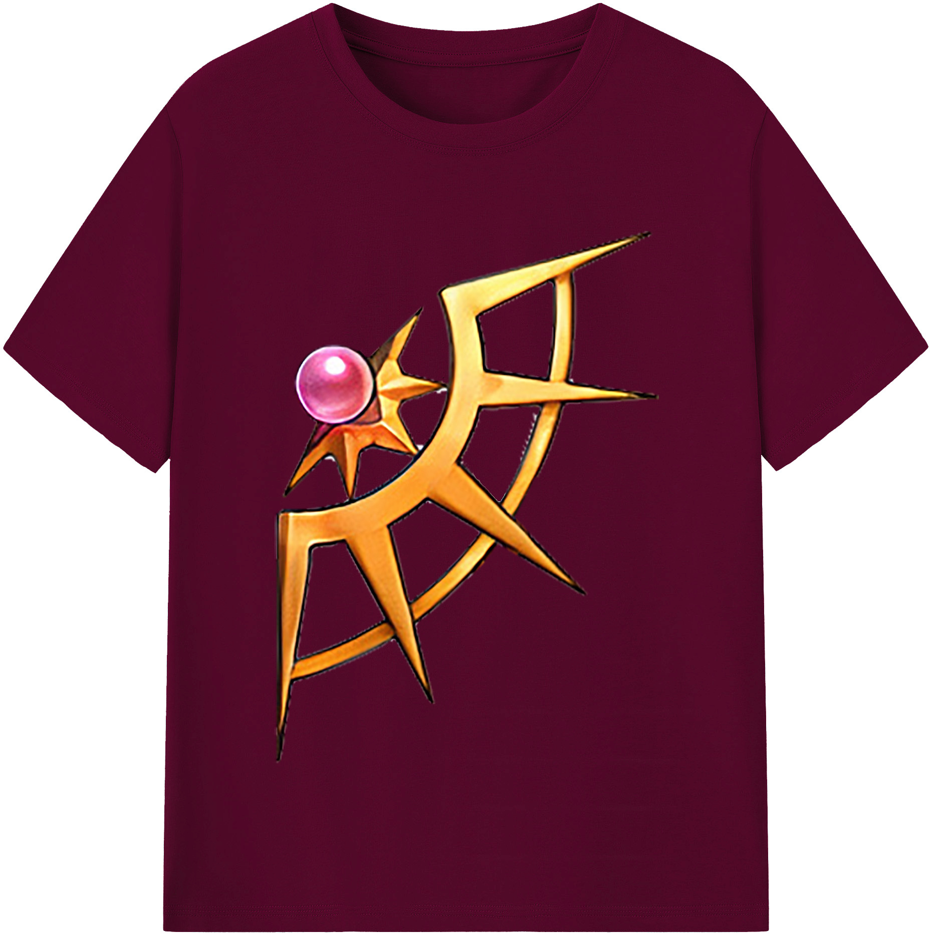 （画像用） 遊☆戯☆王 Yu-Gi-Oh! レディースカジュアルプリントTシャツ（綿100％）
